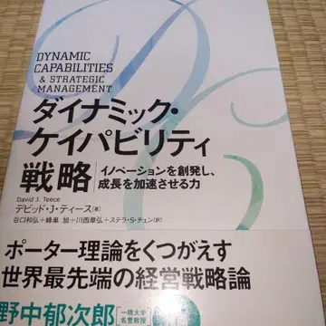 다이내믹 케이파빌리티 전략: 이노베이션을 창발하고 성장을 가속시키는 힘