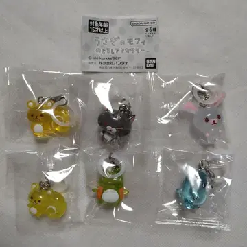 토끼 모피 메지루시 액세서리 전 6종 세트