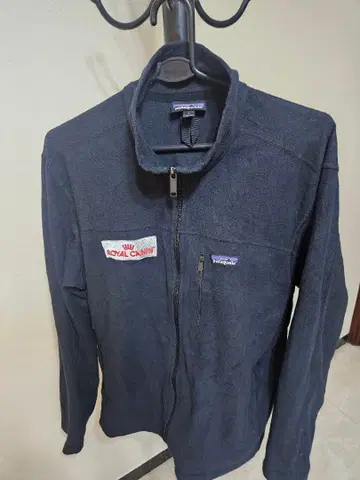 Patagonia 베터 스웨터 풀 집업 L 블랙 자수 로고