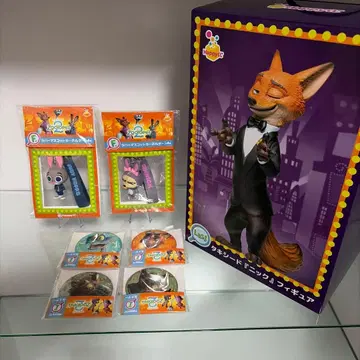 주토피아 2 라스트 원 닉 피규어 러버 마스코트 덤 포함