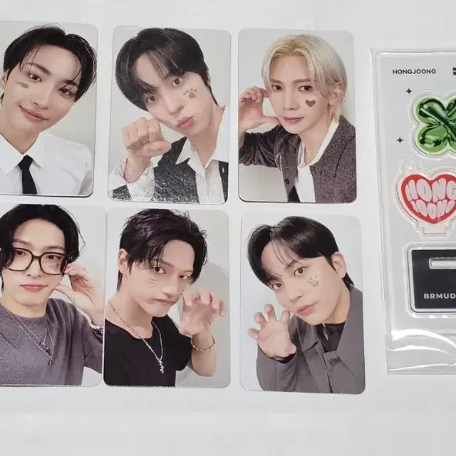 비알머드 포토카드 개별판매 아크릴키링스탠드