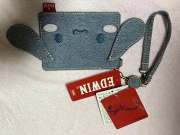 EDWIN 에드윈 시나몬 시나모롤 패스케이스 릴 포함 초레어 새상품