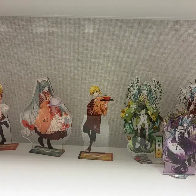 2024유키미쿠,린,렌 오사카 미쿠 아크릴 스탠드