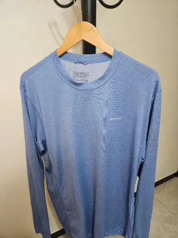 Patagonia 캐플린 쿨 롱 슬리브 블루