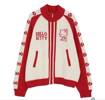 캔디 스트리퍼 candy stripper 키티 니트 자켓