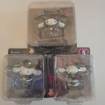 산리오 해피 복권 피규어 시나모롤 3종 세트