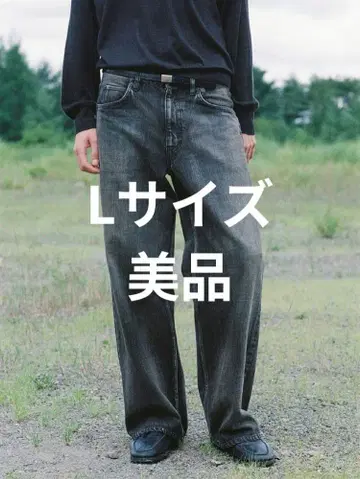 LIDNM 스트레이트 헤리티지 데님 팬츠 L