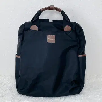 매킨토시 철학 블랙 x 브라운 경량 대용량 2way 백팩