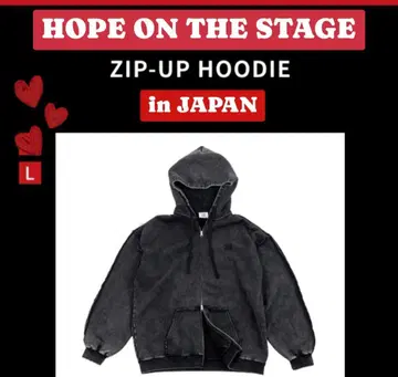 BTS 공식 HOPE ON THE STAGE in JAPAN 지퍼 후디
