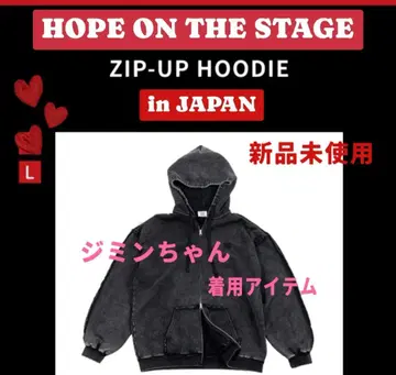 BTS 공식 HOPE ON THE STAGE in JAPAN 지퍼 후디
