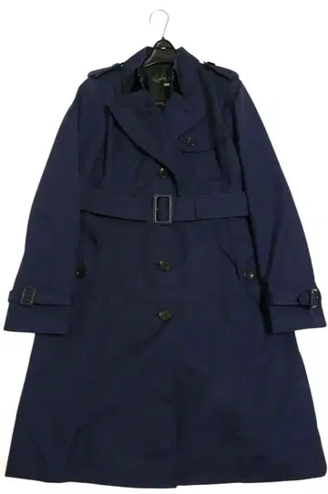 [새상품급] 미셸 클라인 싱글 트렌치 네이비 Michel Klein