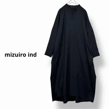 mizuiro ind 울 원피스 와이드 원피스 스키퍼 원피스