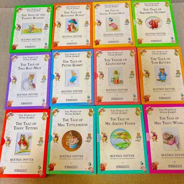 피터래빗 영어 그림책 일본어 해설 포함 12권