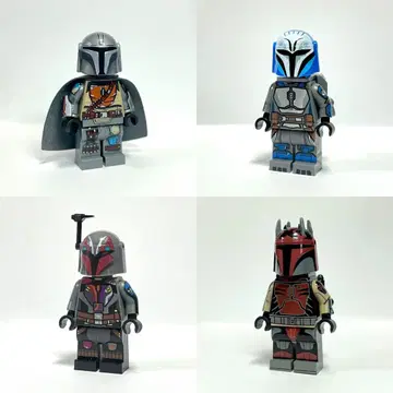레고 스타 워즈 만달로리안 커스텀 피규어