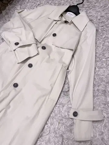 미사용 새상품 한국제 BEST 베이지 트렌치코트