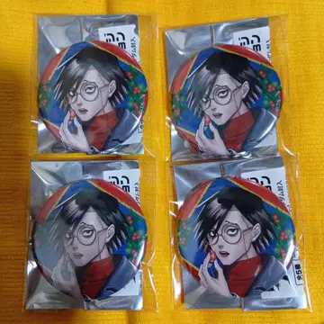 쟝켓트뱅크 무라사메 레이지 캔뱃지 4개 크리스마스