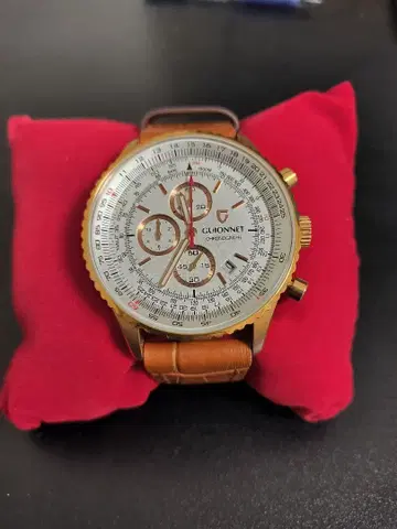 GUONNET 기오네 플라이트 타이머 크로노그래프 손목시계 PG-FT44