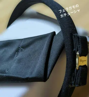 Ferragamo 블랙 머리띠