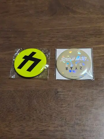 스노우맨 핀 배지 세트