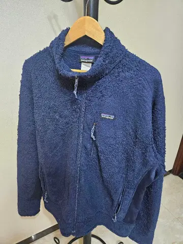 Patagonia R1 풀 집업 플리스 자켓 네이비 L
