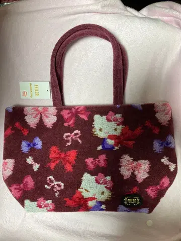 FEILER 페이러 헬로키티 리본 토트백 택 포함 새상품 정품