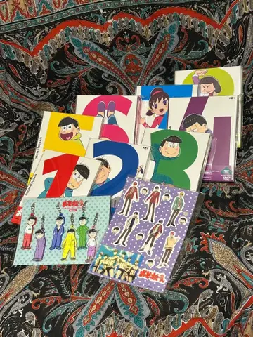 오소마츠 6쌍둥이 1기 DVD 초회 생산 한정판 제1권~제8권 + 덤