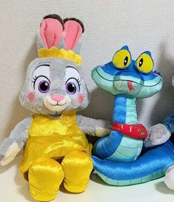 봉제 인형 세트 주토피아2 주디와 게리