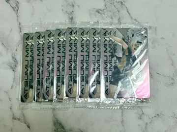 하이큐 미야 아츠무 키라피 카드