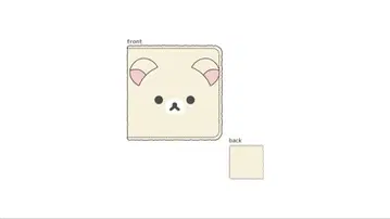 코리락쿠마 포근포근 콜렉트북 트레이딩 카드 케이스 바인더 씰북