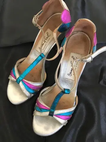 탱고 슈즈 Comme il Faut 실버 사이즈 35