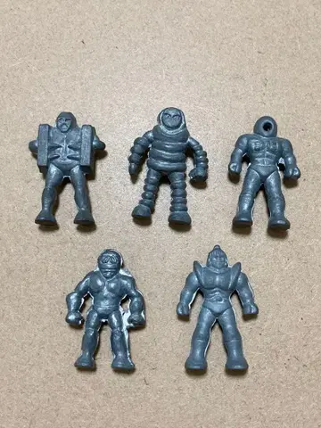 근육맨 합금 5종 근육맨 지우개 다이캐스트 무판권 지우개