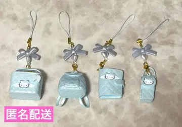 헬로키티 미니어처 퀼트 시리즈 시크릿 스트랩 4개 묶음 판매