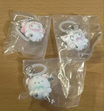 포근포근 스노우 산리오 마크 액세서리