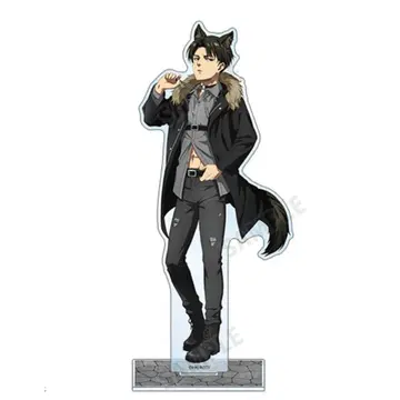 진격의 거인 마루이 BIG 아크릴 스탠드 리바이 늑대인간ver.