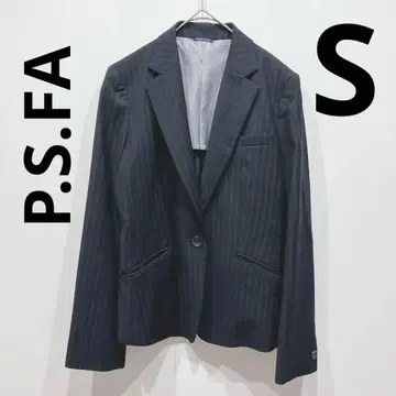 [컨디션 최상] P.S.FA 7AR (S사이즈) 자켓 블랙 스트라이크