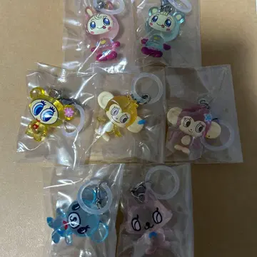 나루미야 캐릭터즈 메지루시 액세서리 7종 세트