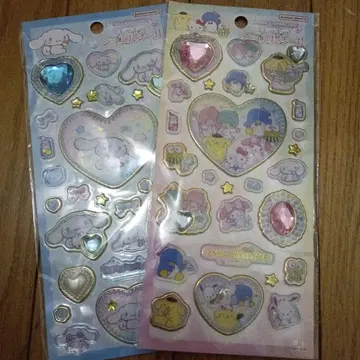 반짝반짝 주얼 씰 산리오 시나몬 2장 세트