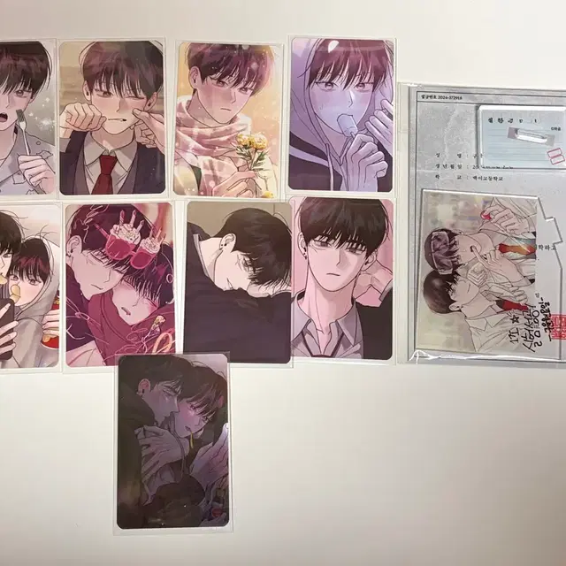 월요일의 구원자 컬렉션 포토카드 포카 아크릴 스탠드 패키지 일괄