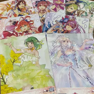 마크로스F 델타 신규 일러스트 아트 보드 7종 컴프