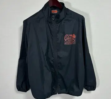 CALEE 나일론 트랙 자켓 블랙 아메카지 바이커