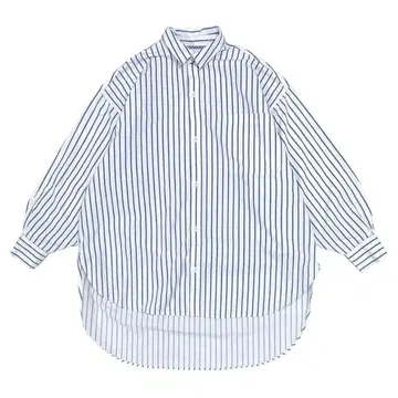 90s 빈티지 셔츠 디자이너 스트라이프 여성용