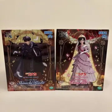 명탐정 코난 신이치 란 피규어 세트