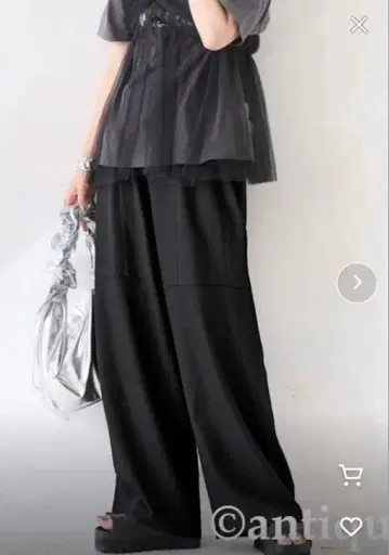 2025년 안티카 patterntorso 와이드 팬츠 루즈핏