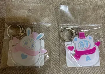 나루미야 캐릭터즈 베리에 쨩 나카무라 군 눈사람 아크릴 키링