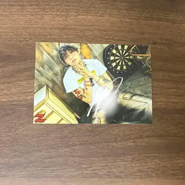 타카오 하야토 생일 기념 브로마이드 사인