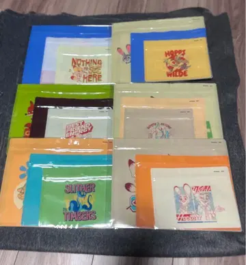 주토피아 해피 복권 지퍼 백 세트