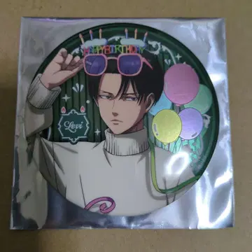 진격의 거인 프린스 호텔 메탈 캔뱃지 리바이 벌스데이