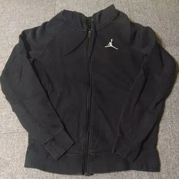 Jordan 풀 집업 후드티 블랙 남성용 Msize