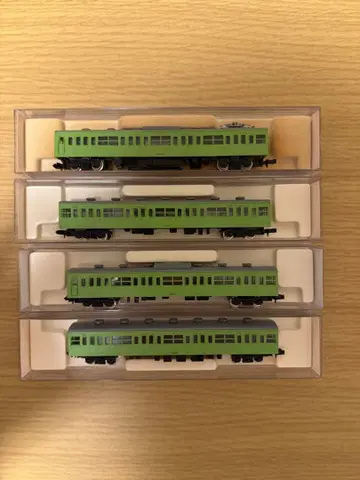 C552 그린 컬러 N 게이지 철도 모형 세트