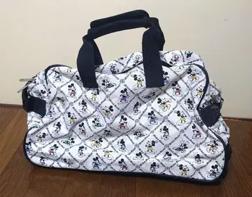 미키마우스 칼리 부착 보스턴 백